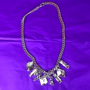 Fun and funky chain with mirror like stones